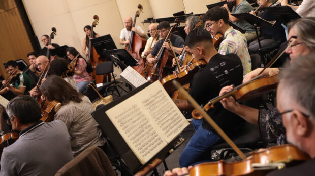 Orquesta Sinfónica de la U de Concepción.