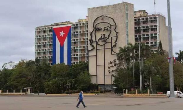 Plaza de la Revolución de La Habana, Cuba.