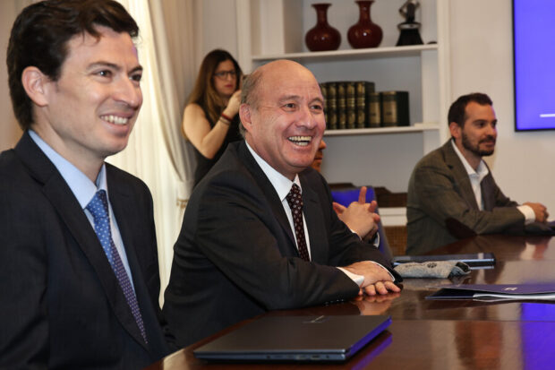 Tomás Bunster y Jorge Quiroz