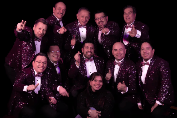 Los músicos de Leo Soto y La Sonora de Todos.