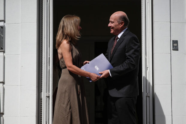 Susana Jiménez y Jorge Quiroz.
