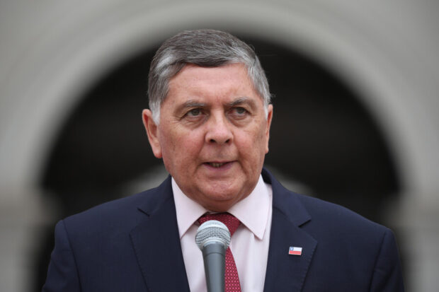 Ministro del Interior, Claudio Alvarado.