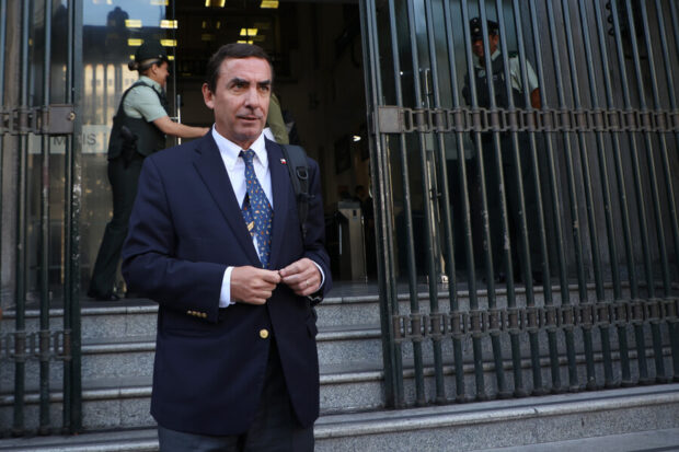 Fernando Rabat tras reunión con Jaime Gajardo. Dragomir Yankovic/Aton Chile 