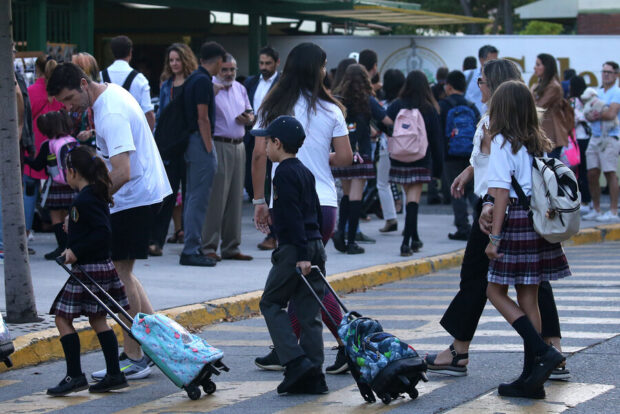 Ingreso a clases. Javier Salvo/Aton Chile 