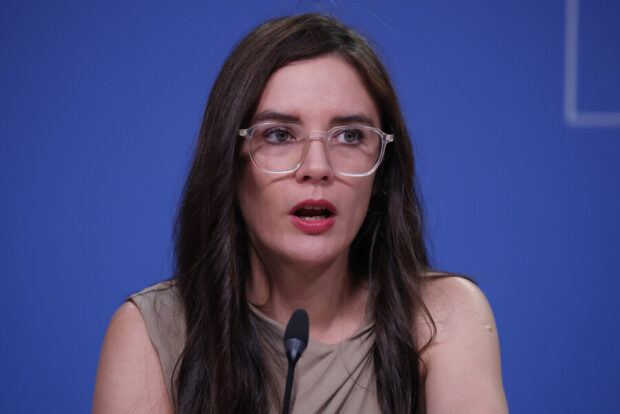 Ministra Camila Vallejo. Dragomir Yankovic/Aton Chile 