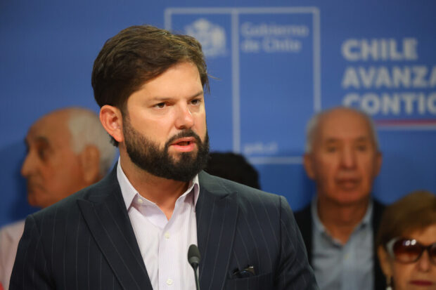 El presidente Gabriel Boric.