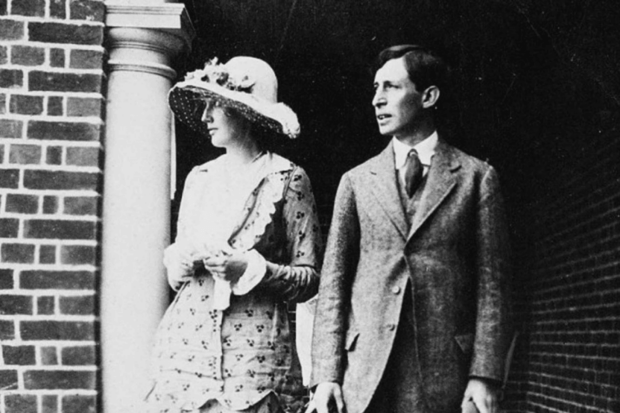 Retrato de Virginia Woolf y Leonard Woolf.