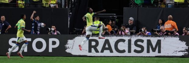 Vinícius Jr., futbolista brasileño, delantero del Real Madrid. Foto X @vinijr. 