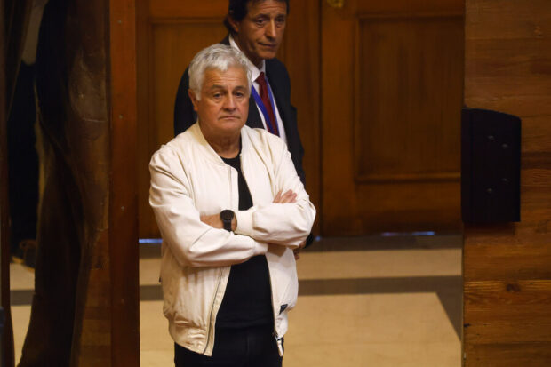 Diputado Hernán Palma, presidente de la Comisión Investigadora del caso licencias médicas. Foto: Sebastian Cisternas/Aton Chile.