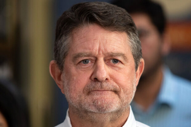 El gobernador de Santiago, Claudio Orrego