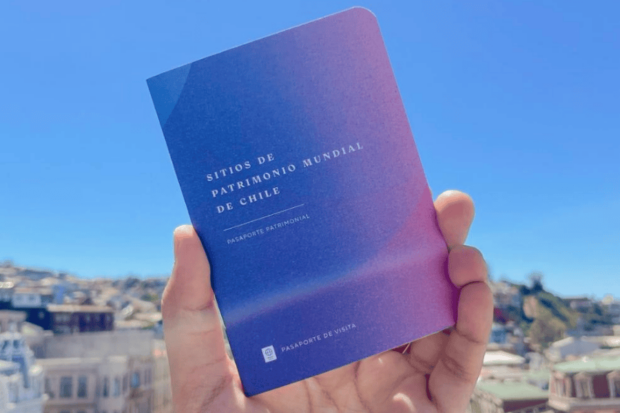 Foto del Pasaporte de los Sitios de Patrimonio Mundial de Chile. Foto: