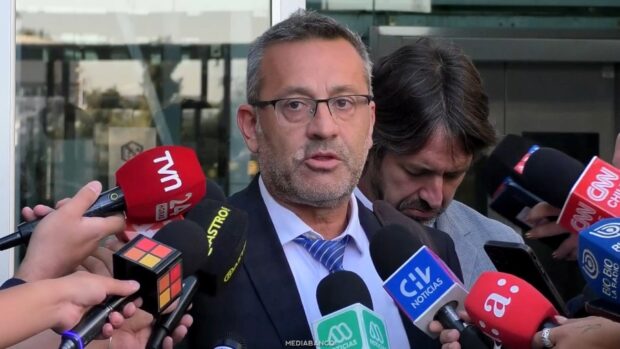 Abogado del exfiscal Guerra, Carlos Mora. 