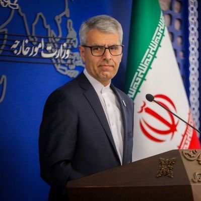 Portavoz del Ministerio de Relaciones Exteriores iraní, Esmail Baghaei.