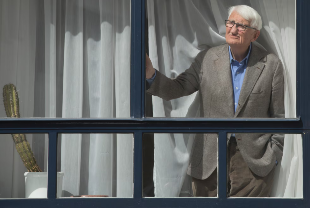 Filósofo Jürgen Habermas.