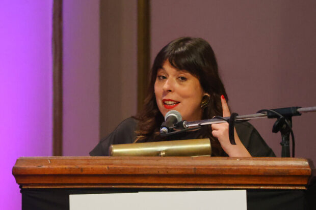 Presidenta del Frente Amplio, Constanza Martínez. Foto: Aton Chile.