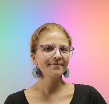 Michelle Ribaut Kompatzki, encargada audiovisual en Archivo Patrimonial USACH.