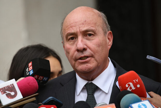 Ministro de Hacienda, Jorge Quiroz.