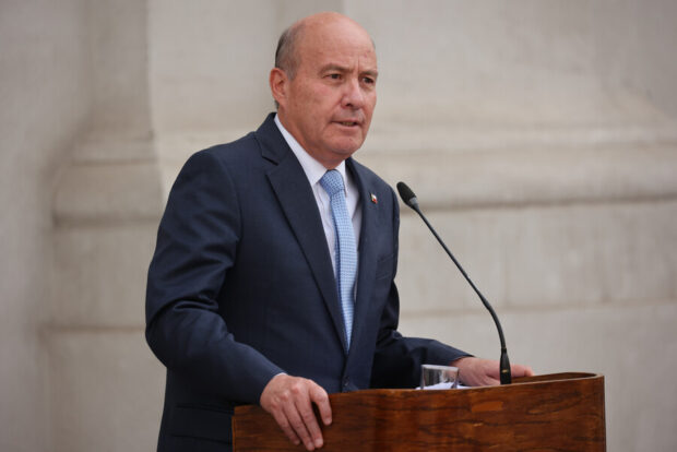 Ministro de Hacienda, Jorge Quiroz.