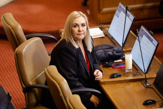 Diputada Pamela Jiles (PDG).