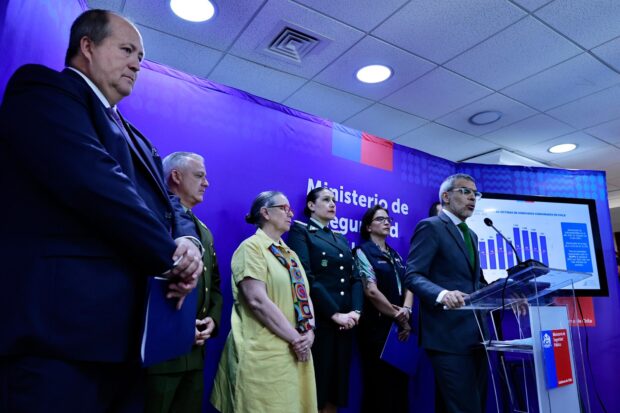 Presentación Informe Nacional de Víctimas de Homicidios Consumados en Chile 2025. Foto: Ministerio de Seguridad