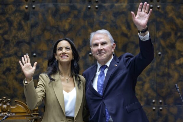 Senadores Paulina Núñez (RN) e Iván Moreira (UDI. 