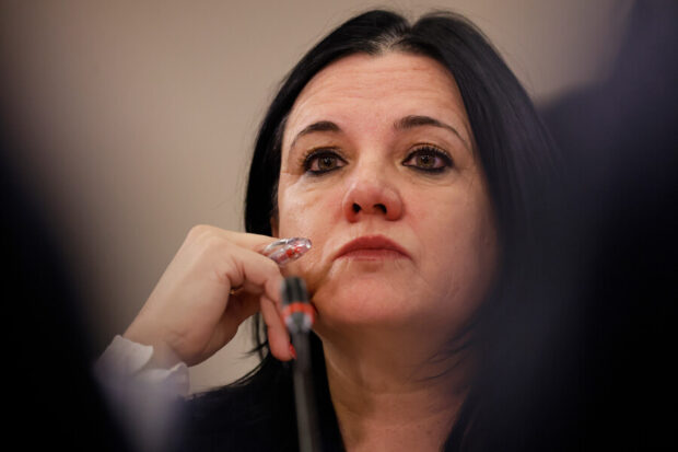 Ministra de Seguridad, Trinidad Steinert.