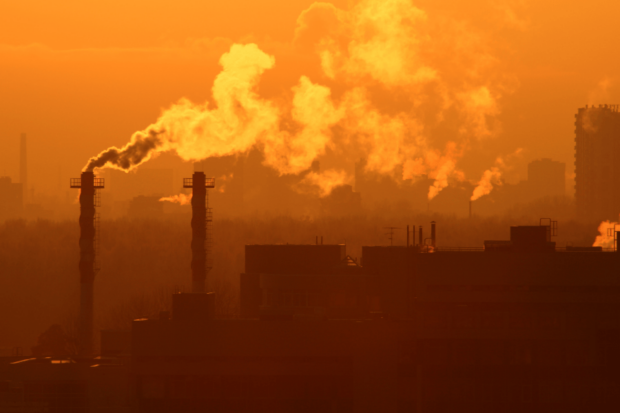 Contaminación de las fábricas.