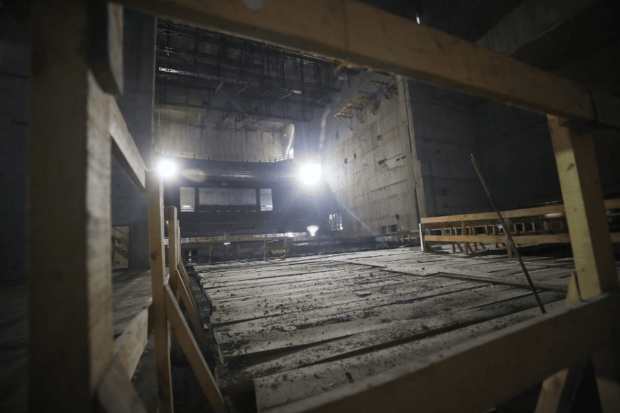 Una de las construcciones al interior del GAM, correspondientes a la segunda etapa del proyecto.