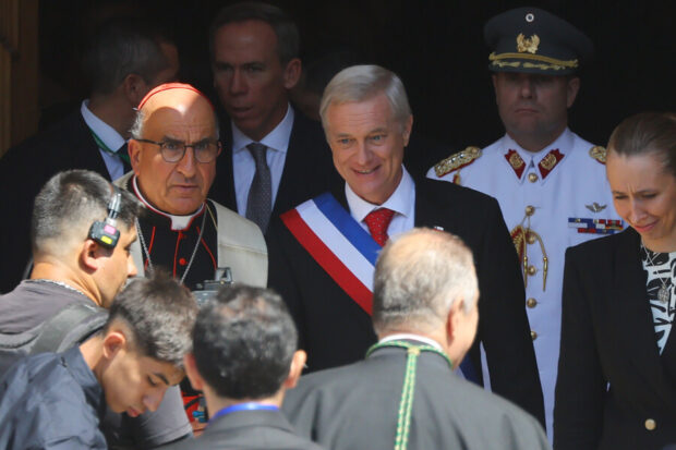 José Antonio Kast junto al cardenal Fernando Chomalí.