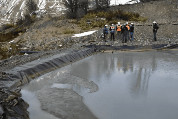 Foto de la minera El Toqui.
