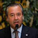 Punto de prensa de diputados Agustín Romero. Sebastián Cisternas/Aton Chile.