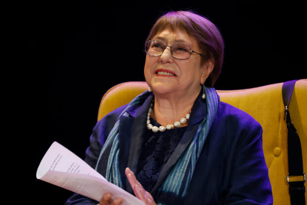 Expresidenta Michelle Bachelet.