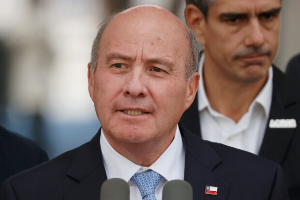 Ministro de Hacienda, Jorge Quiroz.