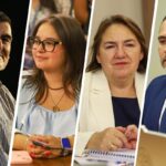 Los diputados del PDG Patricio Briones, Tamara Ramírez, Flor Contreras y Fabián Ossandón.