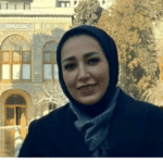 Roxana Niknami, profesora de estudios europeos y directora del centro de estudios internacionales avanzados de la Universidad de Teherán (1)