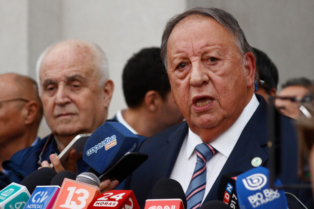 Presidente de la Confederación Nacional de Transportistas de Carga, Sergio Pérez.