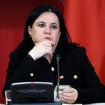 Ministra de Seguridad Pública, Trinidad Steinert.