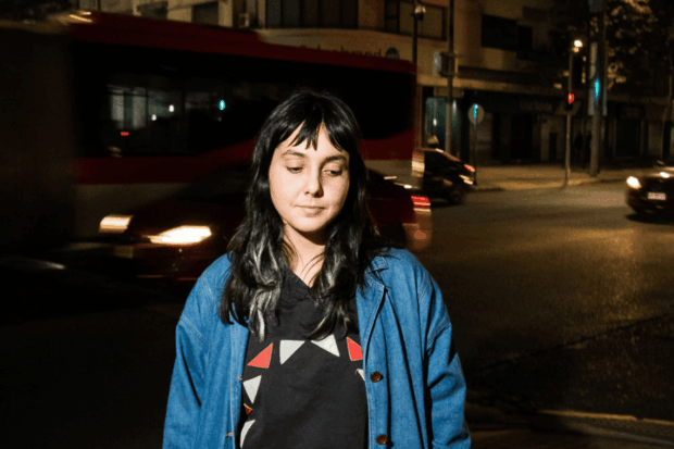 Alfilera, artista chilena.