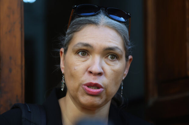 Secretaria general del Partido Comunista, Bárbara Figueroa.