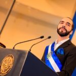 El presidente de El Salvador, Nayib Bukele.