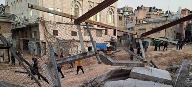 Israel demuele casas en Cisjordania. 