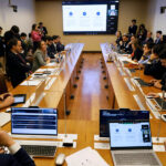 La Comisión de Cultura de la Cámara de Diputadas y Diputados en la sesión para discutir sobre el financiamiento de TVN.