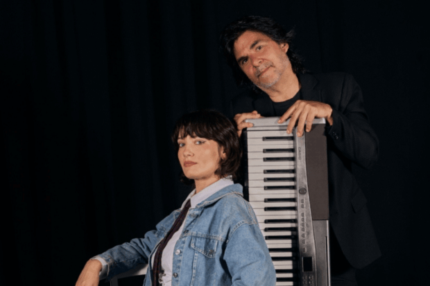 Dindi Jane y Juan Cristóbal Meza.