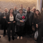 El equipo de Radio Universidad de Chile en la entrega del Premio Radio Fundamental de la Música Chilena 2026.