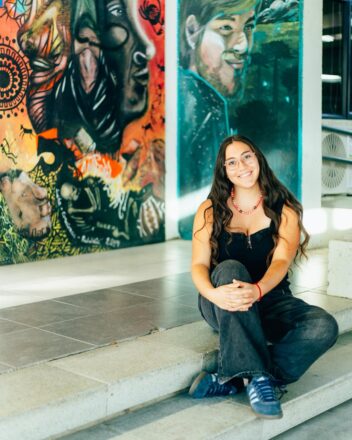Ivania Garrido, presidenta de la Federación de Estudiantes de la Universidad de Concepción. 