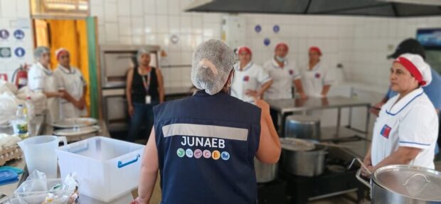 Programa de Alimentación Escolar de la Junaeb.