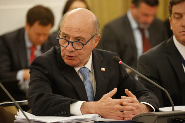 Ministro de Hacienda, Jorge Quiroz.