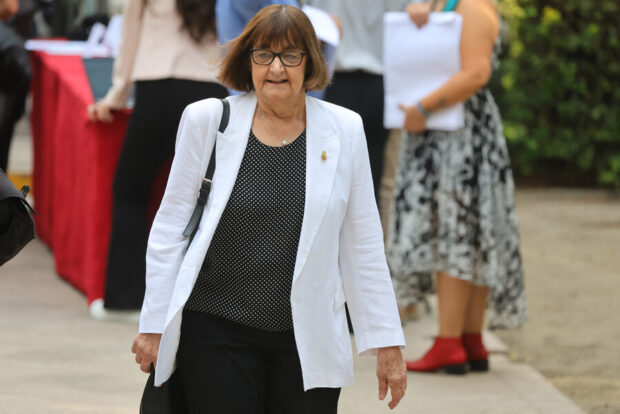 Rectora de nuestra casa de estudios, profesora Rosa Devés.Jonnathan Oyarzun/Aton Chile.