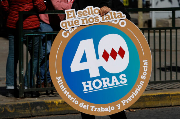 Sello 40 horas. 