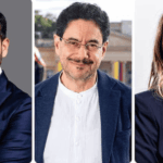 Los colombianos votan en unas presidenciales marcadas por la polarización y una escalada de violencia Abelardo de la Espriella a la izquierda, Iván Cepeda al medio, Paloma Valencia a la derecha. Los 3 candidatos mejor situados según las encuestas de cara a las elecciones